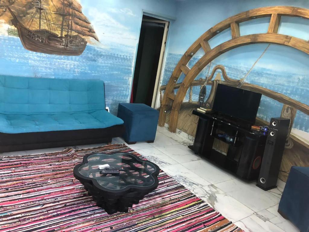 شقة فخمة فيوالبحر Luxury Panorama Sea View Alexandria Exterior foto