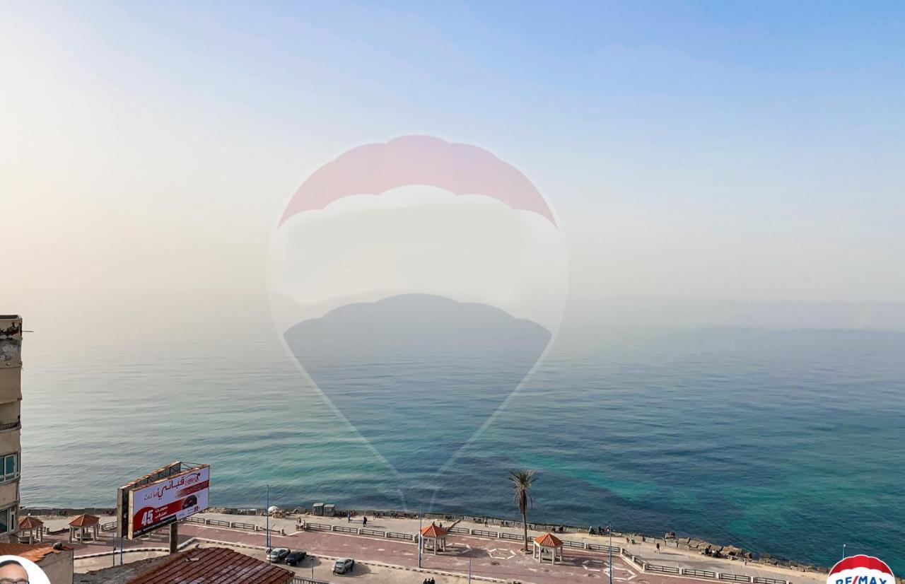شقة فخمة فيوالبحر Luxury Panorama Sea View Alexandria Exterior foto